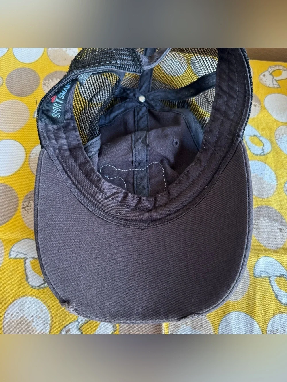 Sportsman Be a Good Human distressed baseball hat